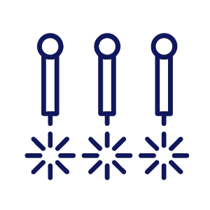3-in-1 Laser Modes Icon