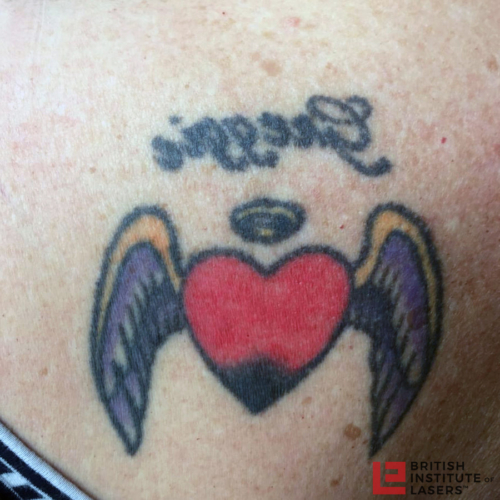 Heart & Name Tattoo 1