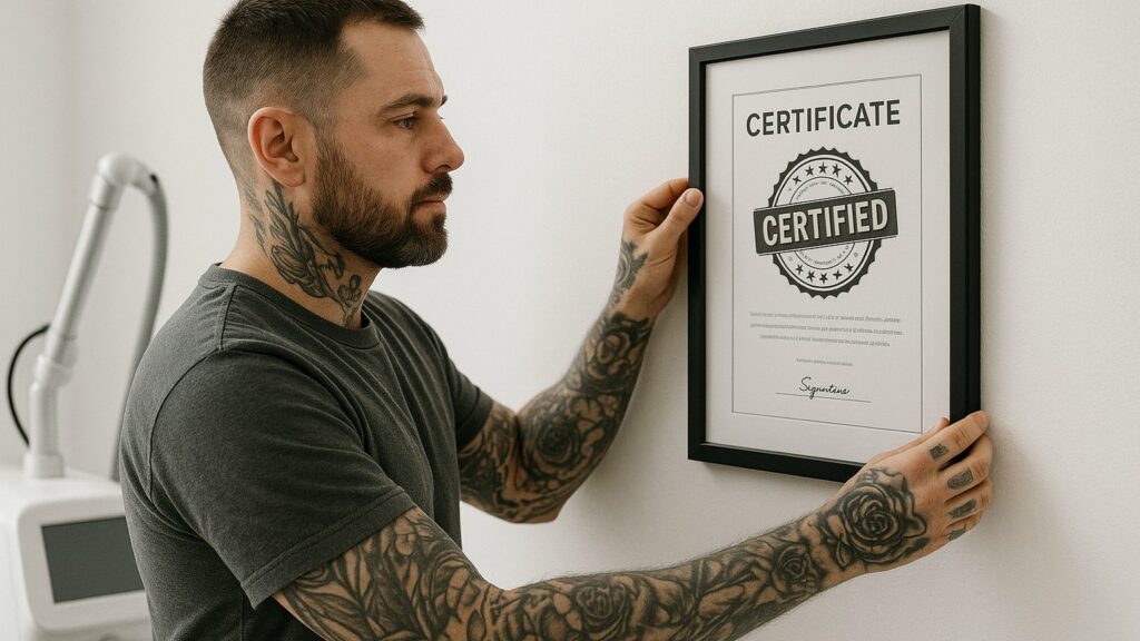 Qualifications, Licenses & Insurance For Tattoo Removal